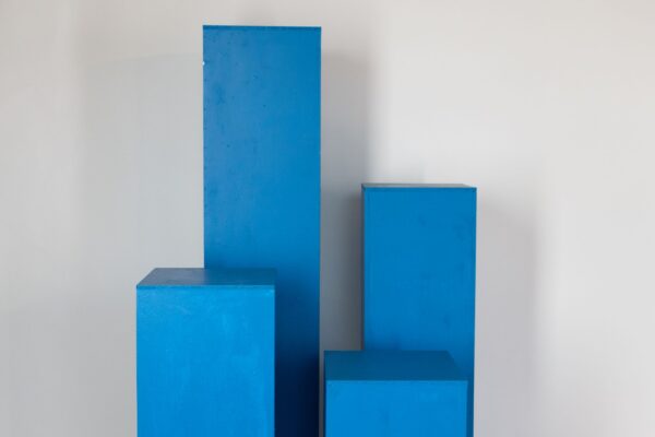 Estructura de madera azul - Imagen 2