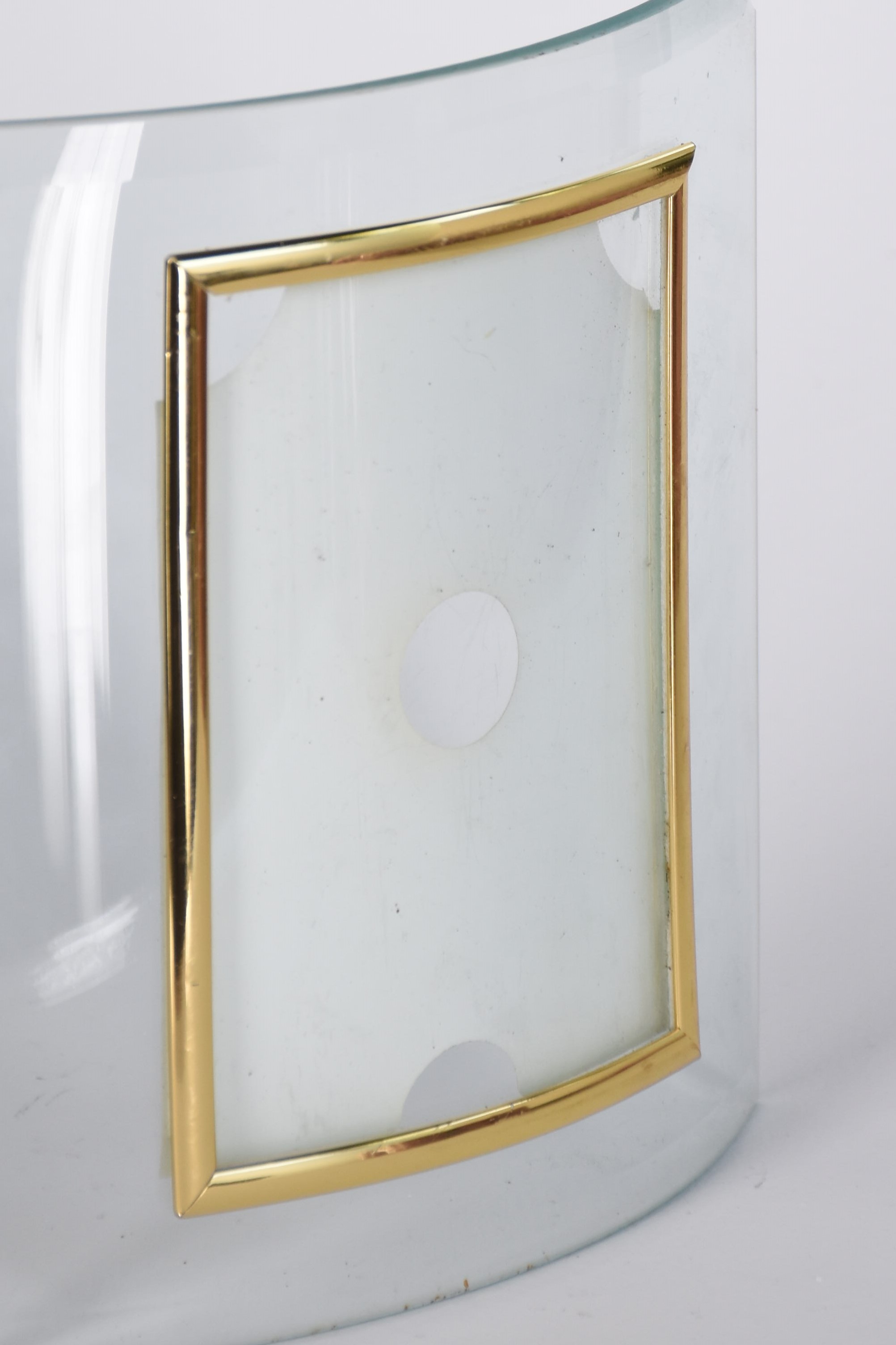 Marco curvo cristal