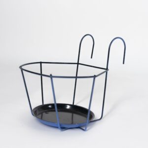 X6 Cesta para planta azul
