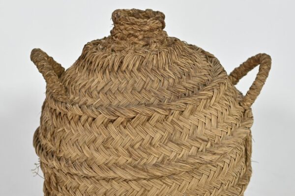 Cesta para botellas mimbre - Imagen 2