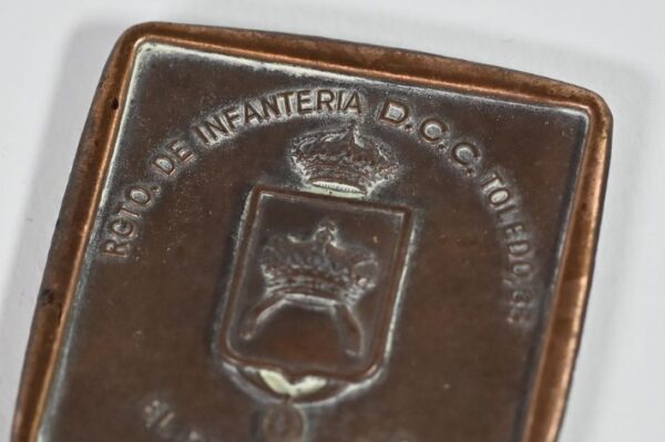 Rgto. de infantería 1935 placa - Imagen 2