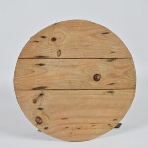 Tabla madera circular 2