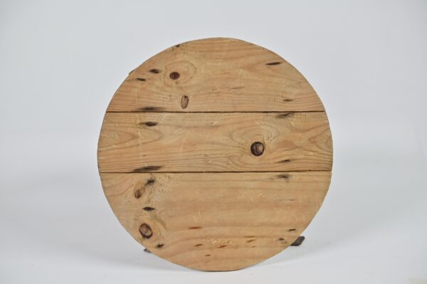 Tabla madera circular 2