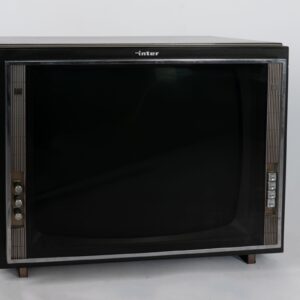 Tele inter marrón grande
